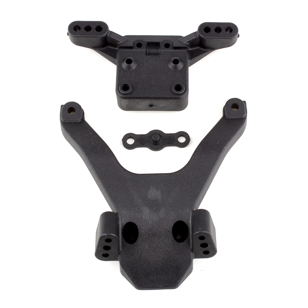 RC10B6.3 front top plate and ballstud mount #91884