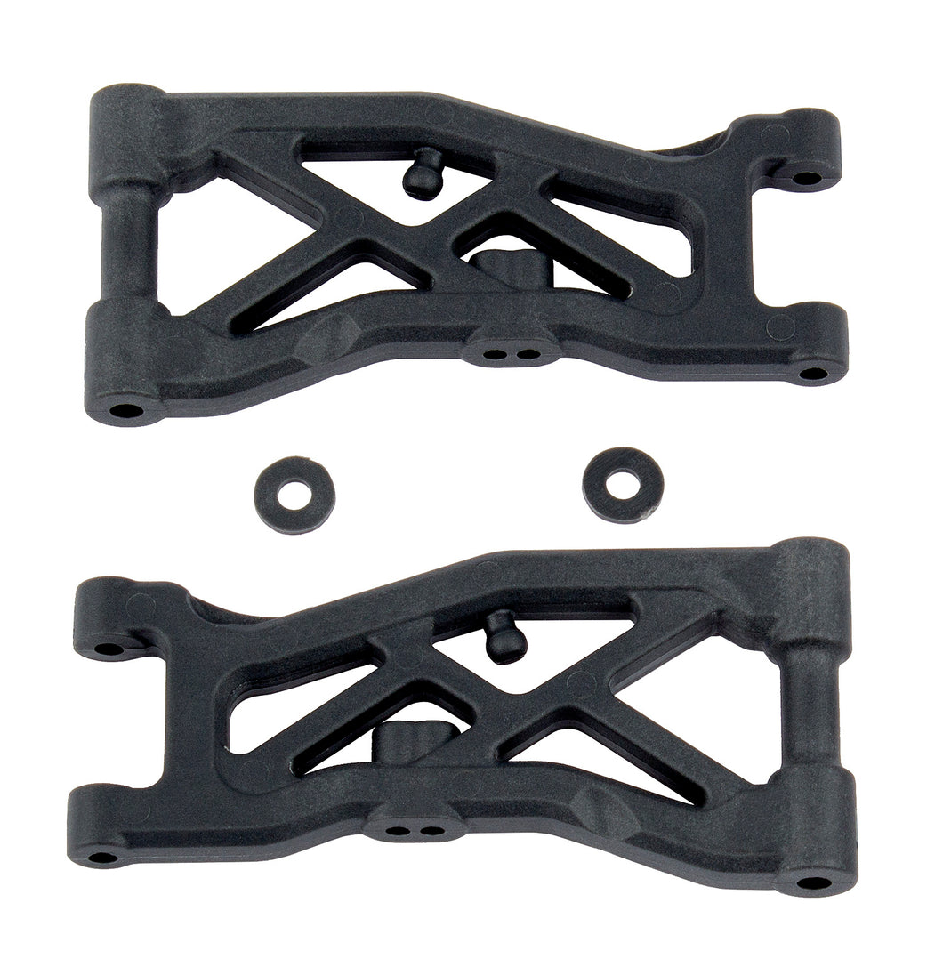 TEAM ASSOCIATED RC10B74 Front Suspension Arms, hard #ASS92129