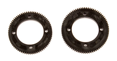 TEAM ASSOCIATED RC10B74 Center Diff Spur Gears, 72T/48P, 78T/48P #ASS92149