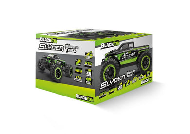 BLACKZON BZ540100 SLYDER MT 1/16 4WD ELECTRIC MONSTER TRUCK - GREEN #BZ540100