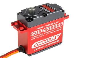 Team Corally - CS-5226 HV High Speed Servo - High Voltage - Coreless Motor - Titanium Gear - Ball Beared - Full Alloy Case #C-52001