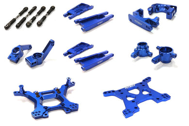 Billet Machined Stage 1 Suspension Kit for Traxxas 1/10 Slash 4X4 LCG #C26516