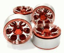 1.9 Size Billet Machined Alloy 6H Spoke Wheel(4)High Mass Type for Scale Crawler #C26615
