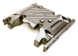 BILLET MACHINED ALLOY CENTER SKID PLATE FOR AXIAL SCX10 II W/ LCG TRANSFER CASE