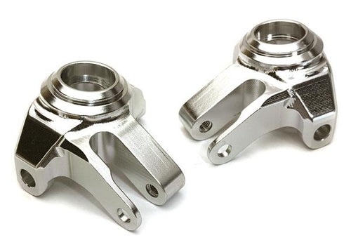 Billet Machined Alloy Front Steering Blocks for Axial 1/10 SCX10 II C27158SILVER