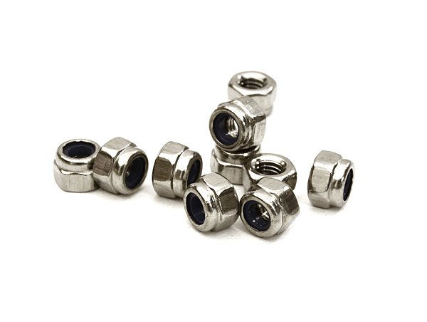 Steel 3mm Size Hex Lock Nut (10) RC Hardware