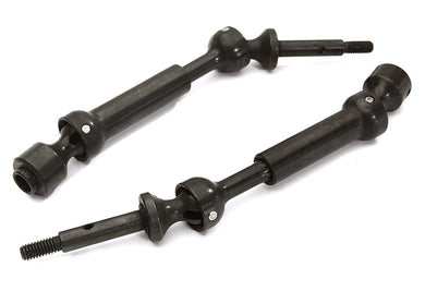 HD STEEL REAR UNIVERSAL DRIVE SHAFT (2) FOR TRAXXAS 1/10 SLASH 2WD & NITRO SLASH C28176