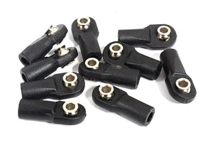 M4 Size Straight 22mm Length Ball Ends Type Tie Rod Ends, w/ 3mm Ball Links #C30016