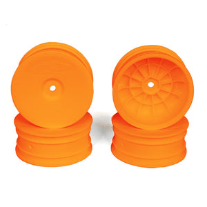 Speedline Buggy Wheels for Associated B6.1 / Kyosho RB6 / Front / ORANGE / 4pcs #DER-SB4-AFO