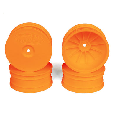 Speedline Buggy Wheels for TLR 22X-4 / Tekno EB410 / Front / ORANGE / 4Pcs #DER-SB4-L4O