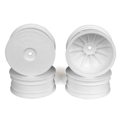 Speedline Buggy Wheels for TLR 22-4 / Tekno EB410 / Front / WHITE / 4Pcs