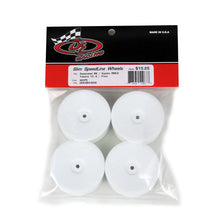 Slim Speedline Buggy Wheels for Associated B6 - B6D / Kyosho RB6 / Front / WHITE / 4Pcs #DER-SB4-SAW