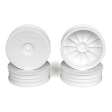 Slim Speedline Buggy Wheels for Associated B6 - B6D / Kyosho RB6 / Front / WHITE / 4Pcs #DER-SB4-SAW