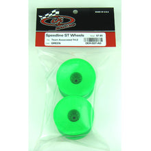 DE RACING Speedline ST Wheels for Associated T4.2 / T5M /TEKNO ET410 GREEN