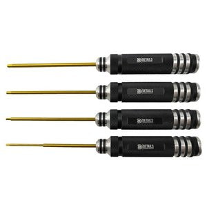DTT11009 - ALLEN WRENCH SET - B BLACK GOLD 4PCS