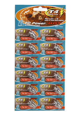 FORCE Turbo Hot T4 Glow Plug (Sold in 12 pieces) # FP-GP08SET2