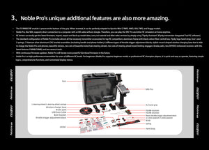 Flysky NB4 PRO 2.4G Touch screen wheel radio system (Left or Right hand adjustable) #FS-NB4-PRO