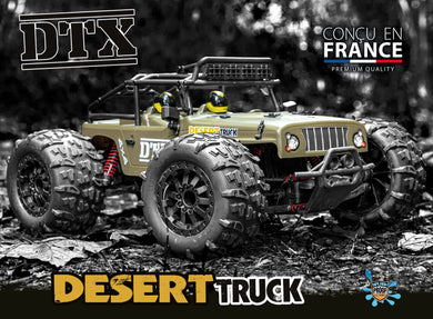 FUNTEK 1/12th Scale 4WD 540 Brushed High Speed Desert Truck - FTK-DTX001