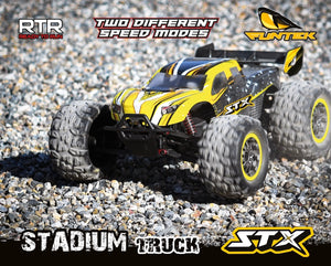 FUNTEK 1/12th Scale 4WD 540 Brushed High Speed Monster Truck - FTK-STX