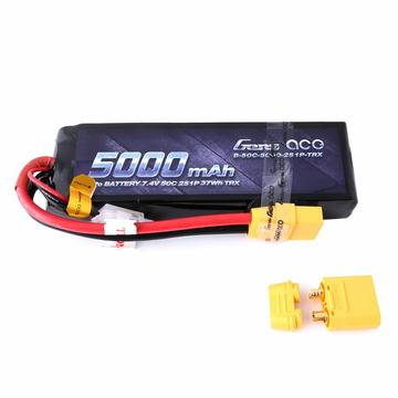 GENS ACE 5000MAH 50C 11.1V SOFT CASE LIPO BATTERY (XT-90 PLUG) BASHING SERIES