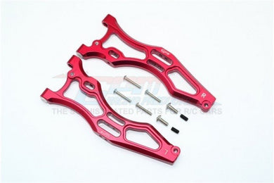 MAK055-R | GPM Red Aluminium ARRMA Kraton, Talion & Outcast Front Lower Suspension Arms 2Pcs