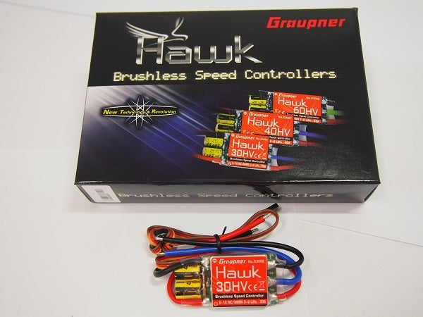 Hawk 30amp HV Brushless ESC – RcRaceControl