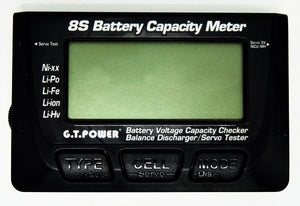 GT POWER Battery Meter/Balancer/servo tester. #GT-8SMETER