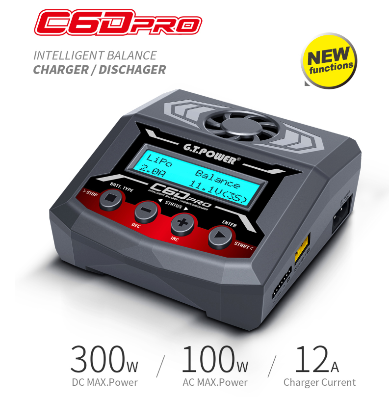 GT POWER C6DPRO Charger #GT-C6DPRO