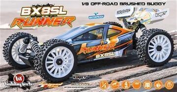 HOBBYTECH 1/8 Brushed Buggy RTR BX8 Runner Orange - HT-SL.BX8.RUNNER-O