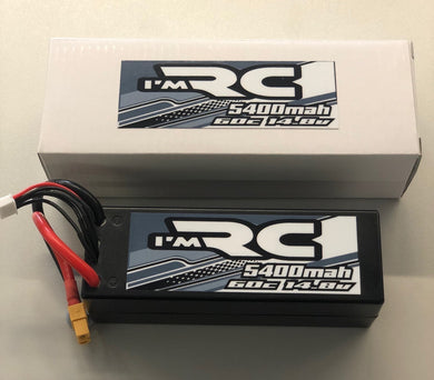 iM RC 5400MAH 60C 14.8V 4S HARDCASE LIPO BATTERY - IM203