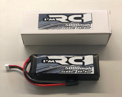 iM RC 5000MAH 50C 11.1V 3S SOFTCASE LIPO BATTERY - IM204