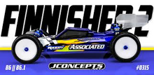 JCONCEPTS F2 - B6 | B6D body w/ Aero wing #JC0315