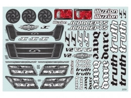 JCONCEPTS Truth / Dare Decal Sheet #JC2059