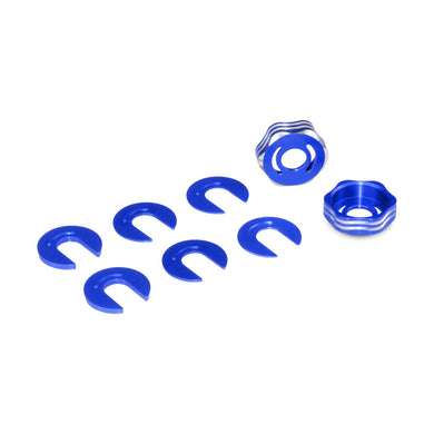 JCONCEPTS RC8B3 SUSPENSION ARM CAP SET Blue #JC2506-1