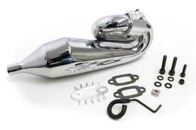 ROVAN Tuned Pipe Set, Rear Mount with CNC Clamp. #85050-1