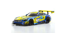 KYOSHO MINI-Z MERCEDES-AMG GT3 BLUE/YELLOW RWD RC CAR READYSET [32345BLY] #KYO-32345BLY