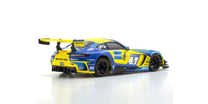 KYOSHO MINI-Z MERCEDES-AMG GT3 BLUE/YELLOW RWD RC CAR READYSET [32345BLY] #KYO-32345BLY