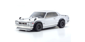 KYOSHO 1/10 FAZER MK2 NISSAN SKYLINE 2000GT-R TUNED VER. SILVER 4WD ELECTRIC CAR #KYO-34425T1