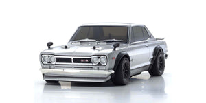 KYOSHO 1/10 FAZER MK2 NISSAN SKYLINE 2000GT-R TUNED VER. SILVER 4WD ELECTRIC CAR #KYO-34425T1