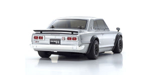 KYOSHO 1/10 FAZER MK2 NISSAN SKYLINE 2000GT-R TUNED VER. SILVER 4WD ELECTRIC CAR #KYO-34425T1