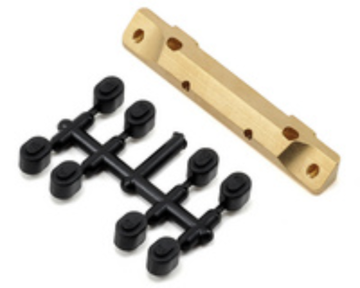 KYOSHO UMW725 BRASS REAR SUSPENSION HOLDER (RF/MID/RB6/RT6/SC6)  #UMW725