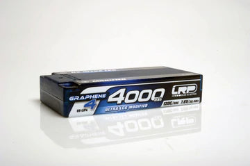 LRP 431273 HV ULTRA LCG MODIFIED SHORTY GRAPHENE-4 4000MAH HARDCASE BATTERY - 7.6V LIPO - 120C/60C