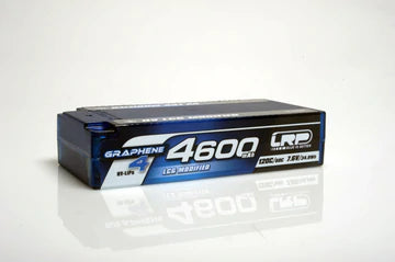 LRP 431286 HV LCG MODIFIED SHORTY GRAPHENE-4 4600MAH HARDCASE BATTERY - 7.6V LIPO - 120C/60C