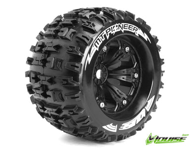 Louise MT-Pioneer 1/8 Monster Truck Tyres Black