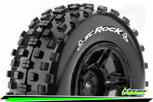 LOUISE SC-Rock 1/10 SC Tyre Sport/Black Soft #LT3229SBLA