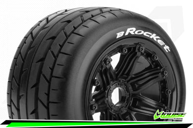 LOUISE B-Rocket 1/5 Rear Wheel and Tyre (2PCS) #LT3242B