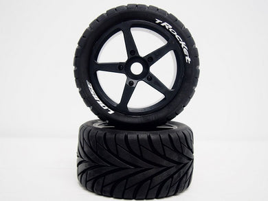 LOUISE T-Rocket 1/8th Truggy Tyre BLK/spoke #LT3250B