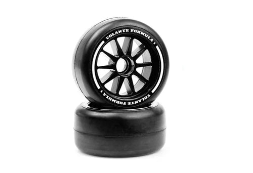 Volante F1 Front Rubber Slick Tires Medium Hard Compound Preglued MMR-VF1-FMH