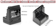 MUCH MORE MRX 482 4 CHANNEL RECEIVER SANWA COMPATIBLE