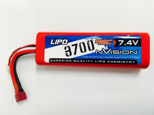 nVision Sport Lipo 3700 45C 7,4V 2S Deans